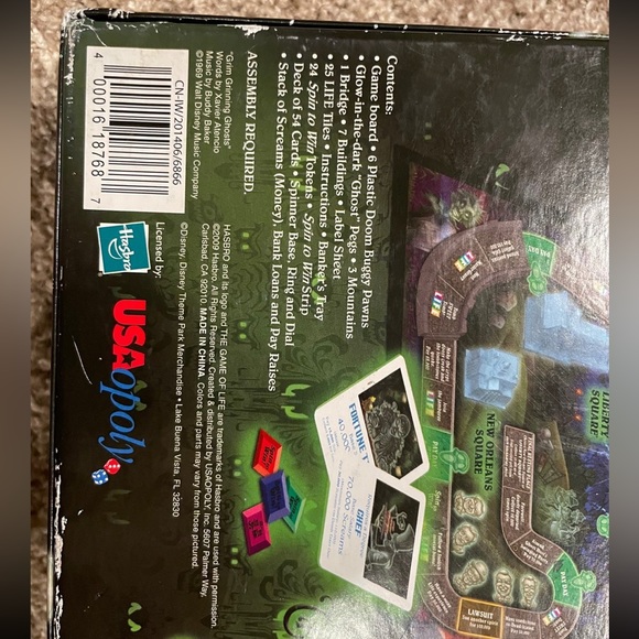 Haunted Mansion Game of Life Disney Parks Version Disneyland Disney World - Picture 4 of 7